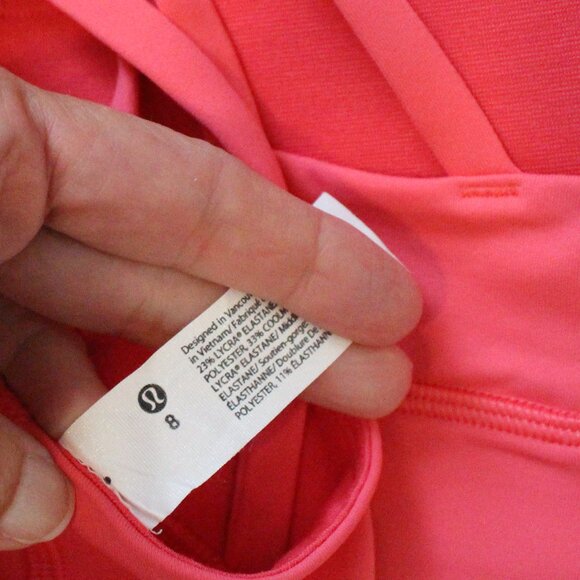 Lululemon Energy Bra - Glaze Pink!!! Size 8 - Picture 4 of 4